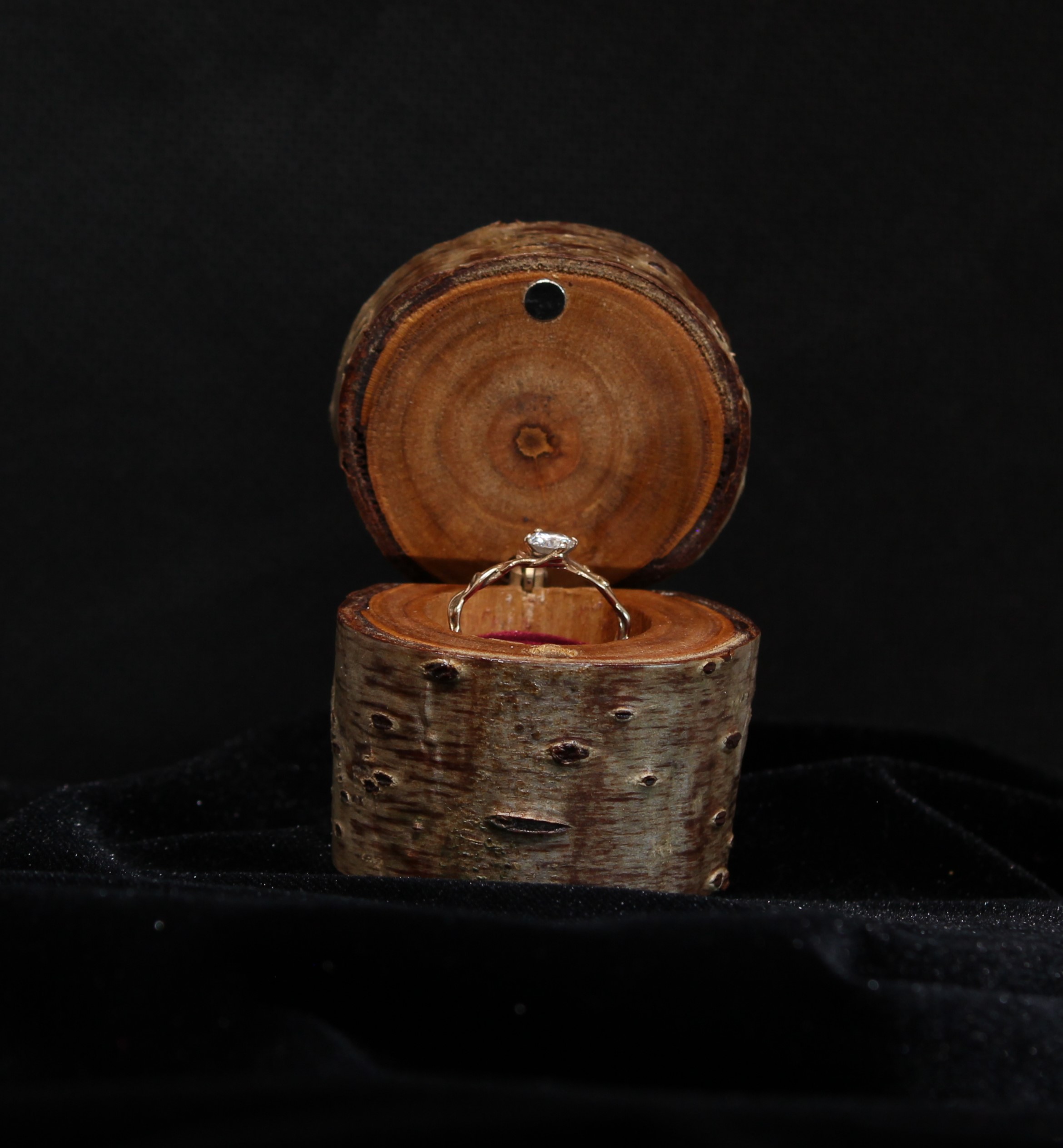Cherry Ring Box